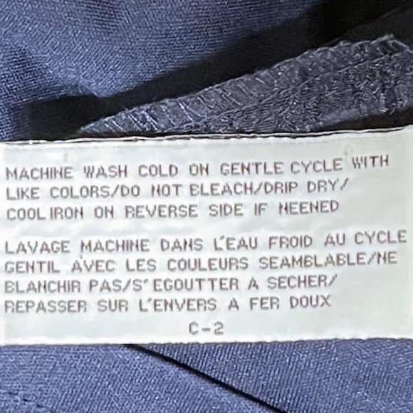 Tulle XS Navy Gingham Patterned Short Sleeve Mini Dress - Picture 6 of 6